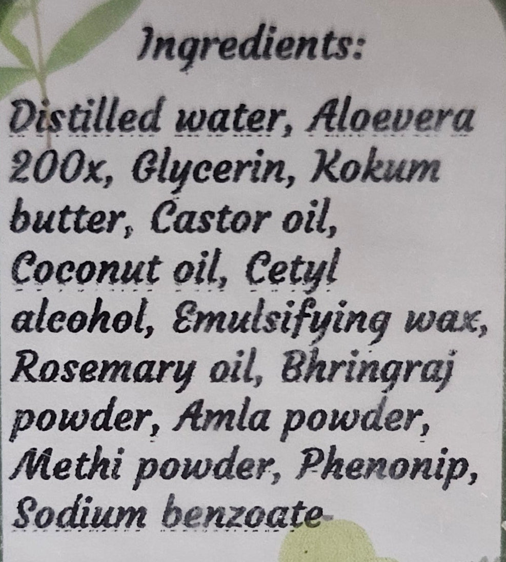 Amla and Bhringraj hair mask