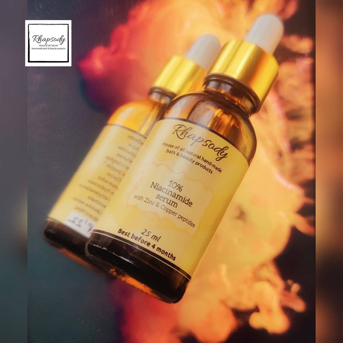 10% Niacinamide serum with 1% zinc and 1% copper peptide!