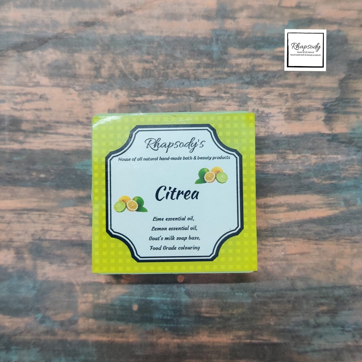 Citrea - lime and lemon soap