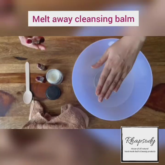Melt away cleansing balm