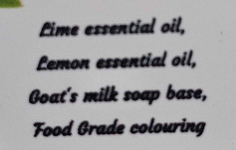 Citrea - lime and lemon soap