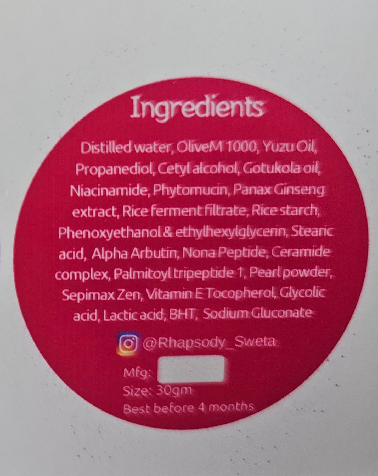 Saranghae illuminating cream