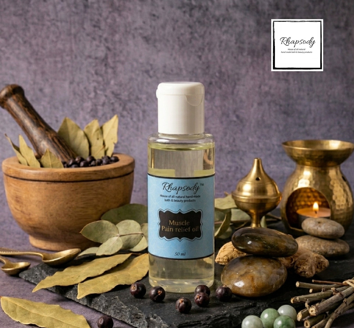 Muscle pain relief oil