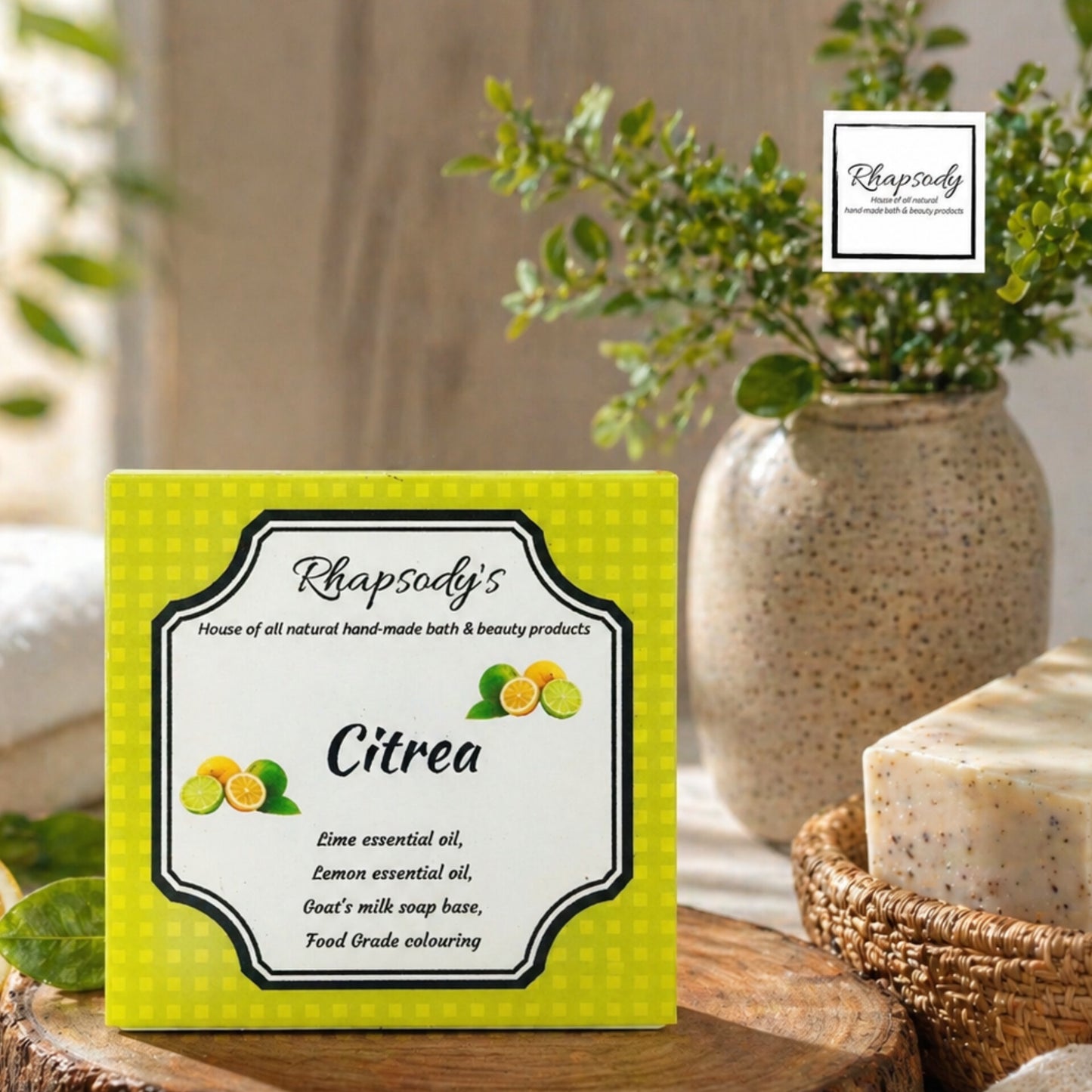 Citrea - lime and lemon soap