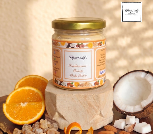 Frankincense Orange body butter
