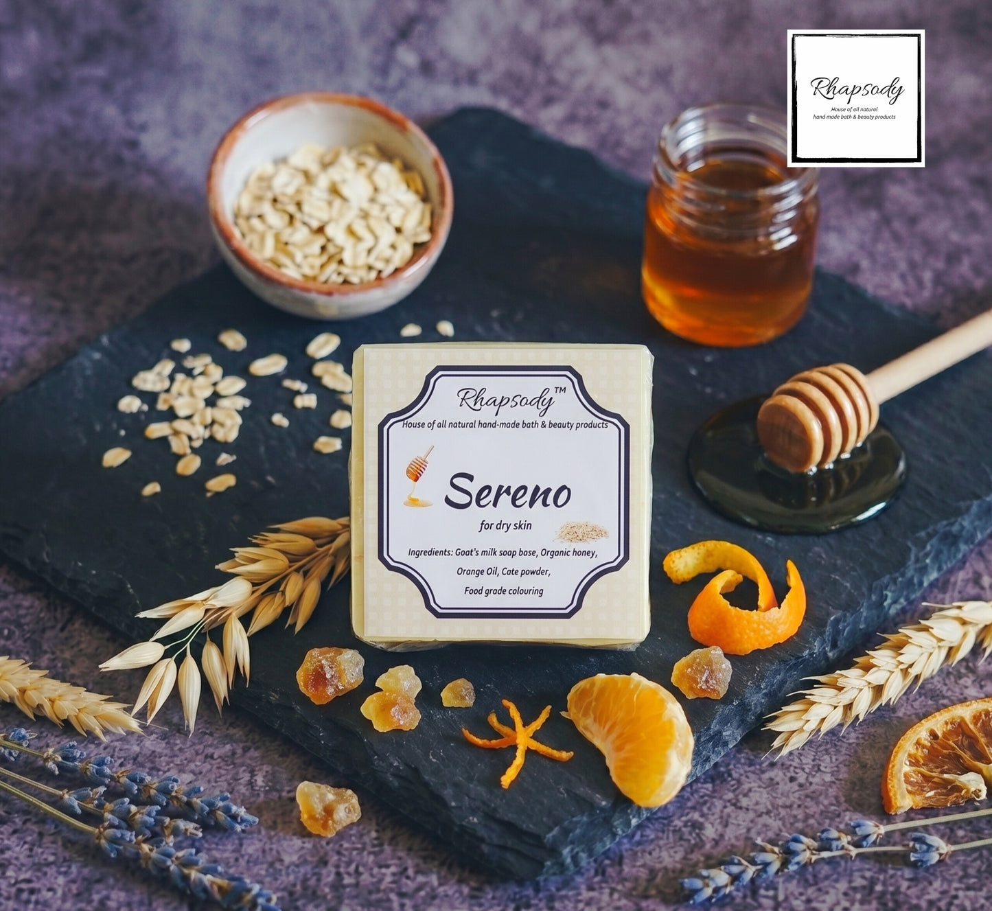 Sereno- soap for dry skin