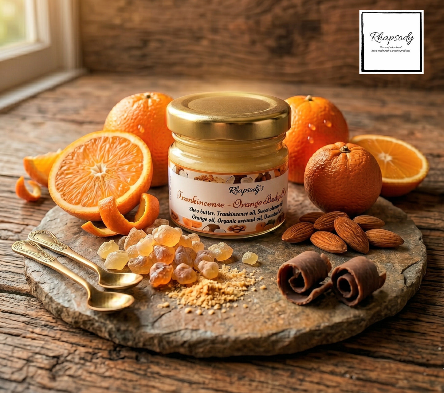 Frankincense Orange body butter