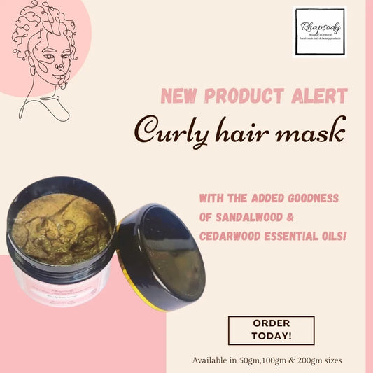 Curly hair mask