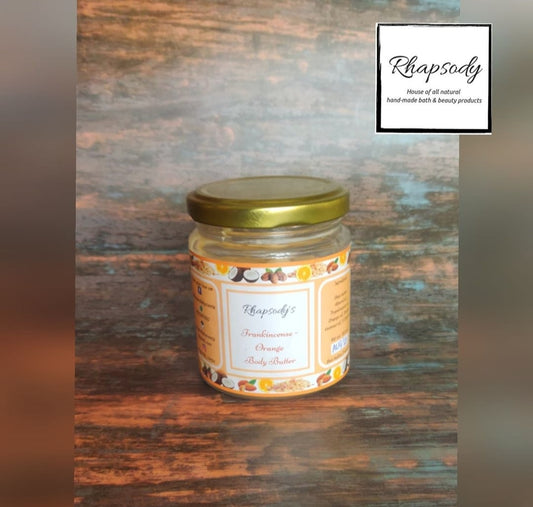 Frankincense Orange body butter