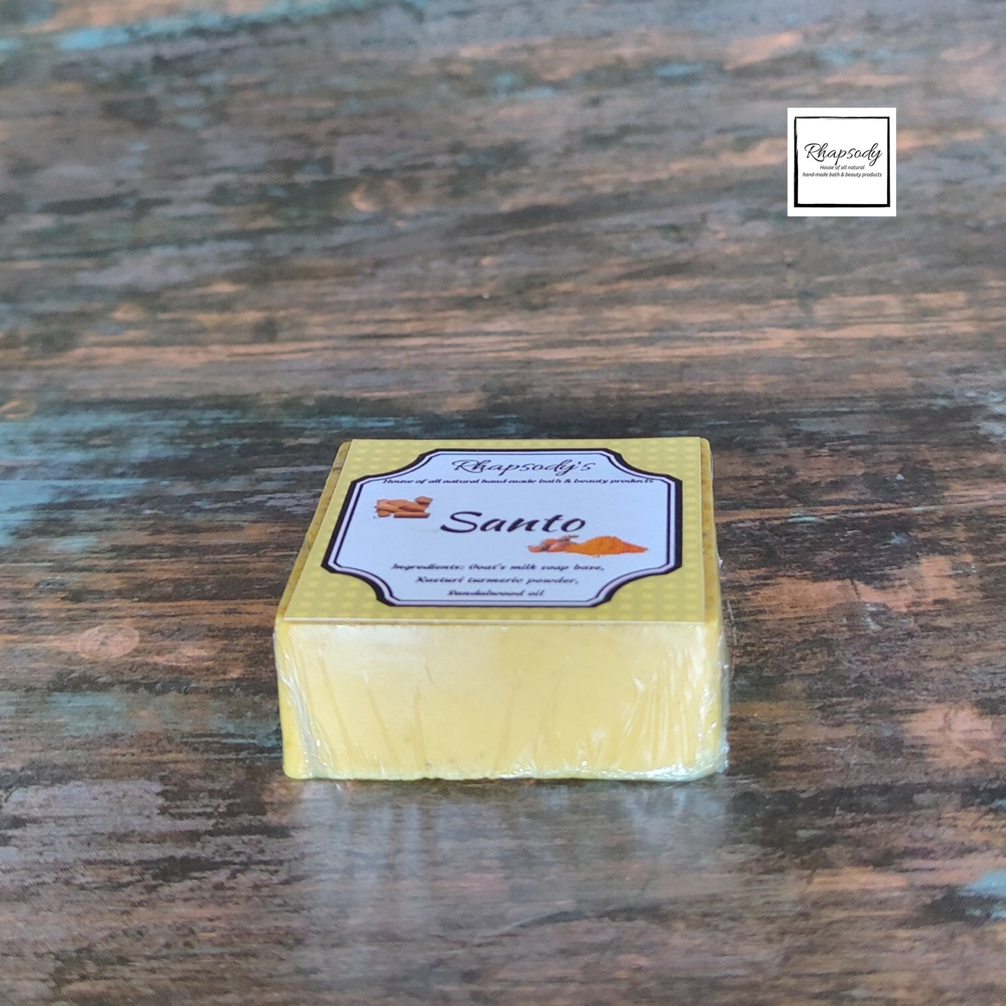 Santo- Sandalwood and wild turmeric soap